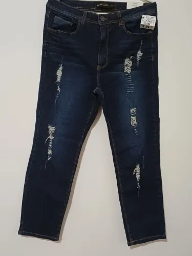 Calça jeans  Skinny Cropped tamanho 44