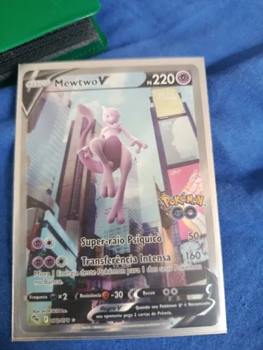 Mewtwo V arte especial NM