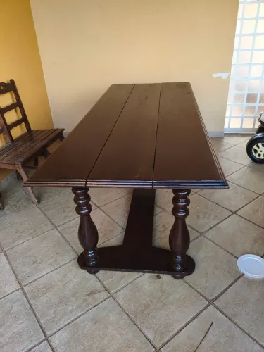 Mesa Rústica Grande para área Gourmet