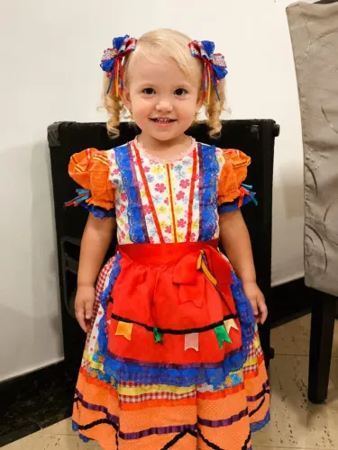 Vestido Junino 2/3 anos 