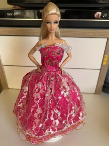 Vestido de Barbie- rosa