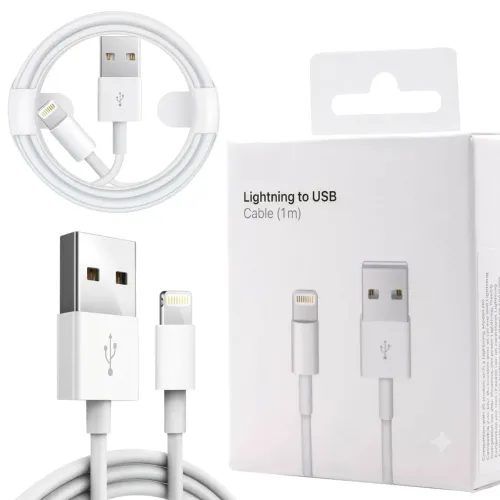 Cabo carregador USB iphone 1 metro
