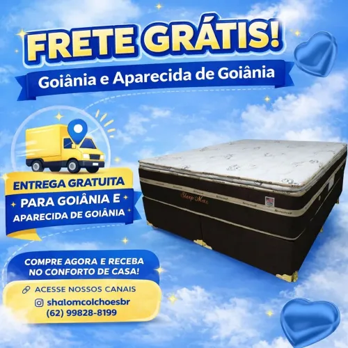 Colchão king molas ensacadas individualmente com pillom top 