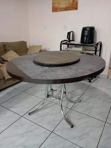 Mesa de jantar redonda
