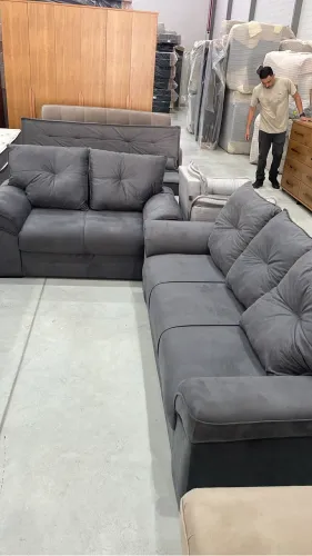Sofá 2 E 3 Lugares NOVO PRONTA ENTREGA