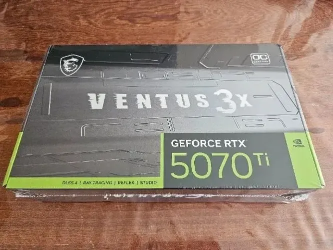 MSI 5070 TI VENTUS 3X 16GB GDDR7 NOVA ! MELHOR QUE 4080 SUPER! PEGAMOS A SUA!