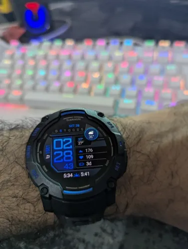 Garmin instintc 3 50mm Amoled supernova versão limitada