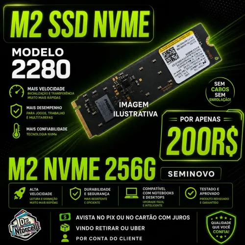 SSD M2 NVME 256G