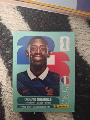 Figurinha da Copa Dembelé