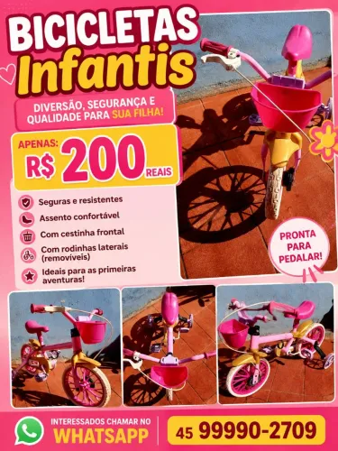 Bicicleta infantil