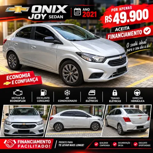 Chevrolet Joy Plus Black Ed.1.0 8V 4P Flex MEC 2021