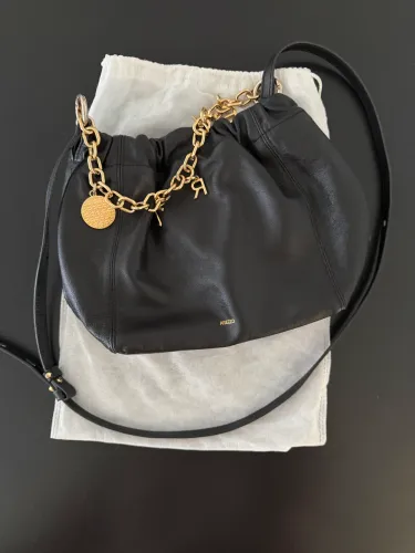 Bolsa couro Arezzo