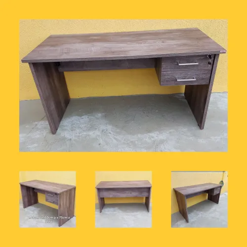 Mesa escritório 1.40x60cm com gavetas