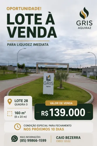 Gris - Loteamento Fechado de Aquiraz