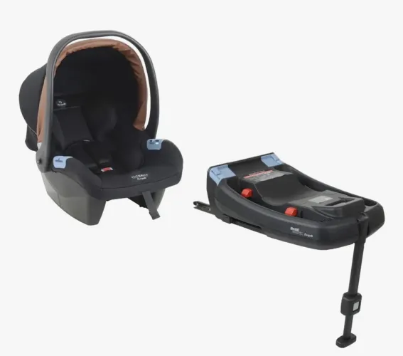 Cadeira para Bebê Bebê Conforto Burigotto Materna Gray + Base Isofix