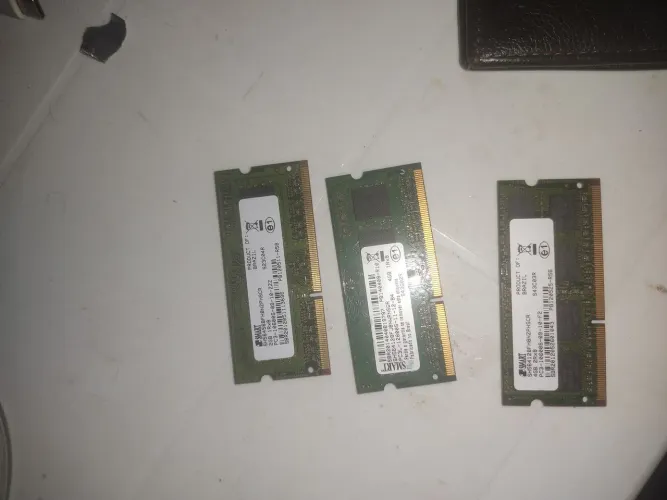Memória ram DDR3 notebook, 2 gb, 4 GB e 8 gb
