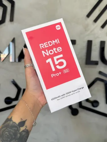 Redmi Note 15 Pro Plus 5G Mocha Brown - 512GB/12RAM (NOTA + GARANTIA)