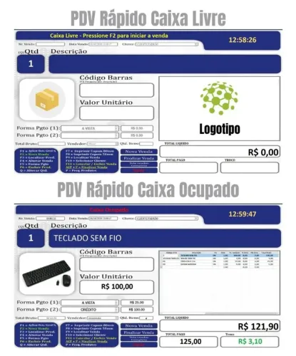 Sistema de operador de caixa 
