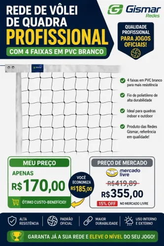 Rede de vôlei 