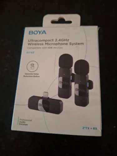 Microfone Lapela para IPhone/Ipad