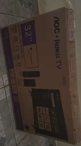 TV AOC Roku 32? Smart TV - NOVA NA CAIXA!