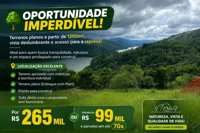 Ultima Unidade / Invista no seu AIRBNB / Lote pronto para Construir