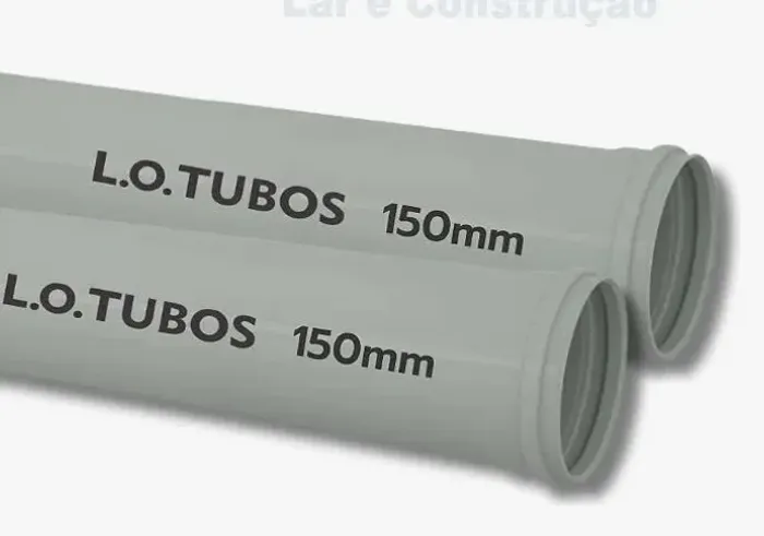 Cano de PVC de 150mm