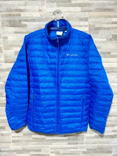 Jaqueta pluma de pato azul Columbia P