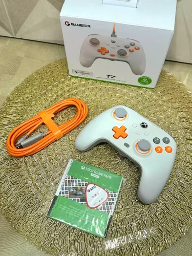 Controle Gamer GameSir T7 com Fio - Precisão e Conforto para Jogadores