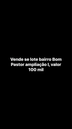Vende se lote no bom Pastor Ampliação I, Quedas do Iguaçu