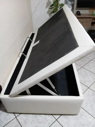 Cama baú solteiro ortobom