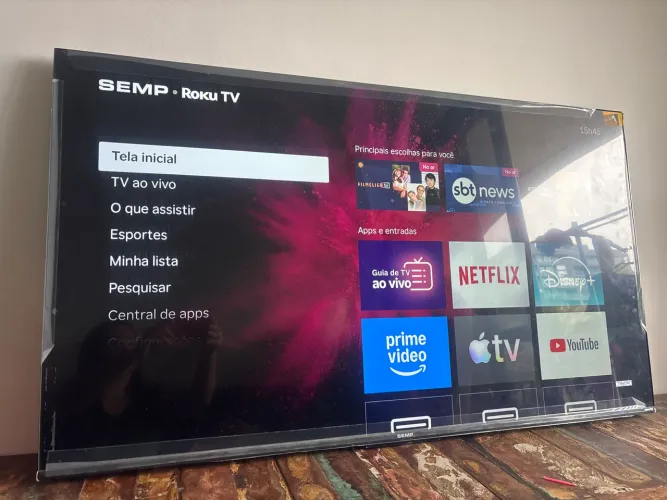 Smart tv Semp 50 polegadas 