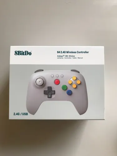 CONTROLE 8 BITDO NINTENDO 64 (LACRADO)