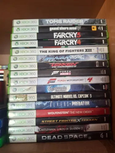 LOTE DE JOGOS X-BOX 360
