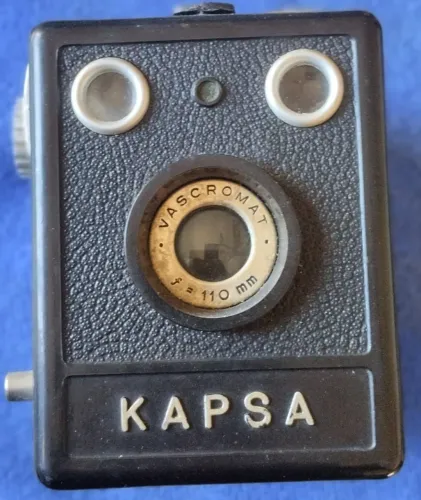 Câmera fotográfica histórica Kapsa