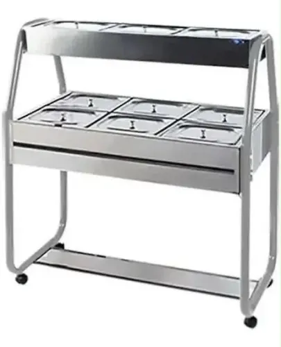 2 Buffet pista quente e fria