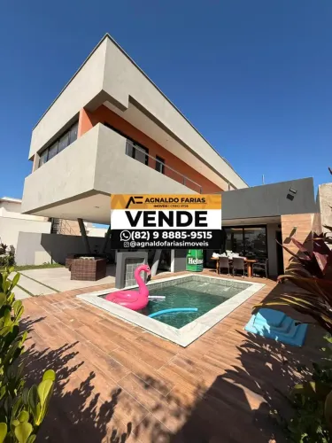 Vendo linda casa duplex em condomínio na BR da Barra Nova - Marechal Deodoro - AL