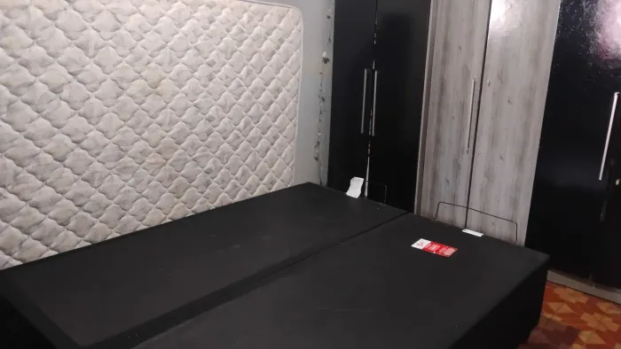 Cama e colchão Castor Queen Casal com box baú semi novo