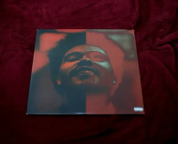 LP vinil The Weeknd - After Hours Blood Splatter Limited Edition disco mega raro
