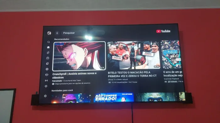 Vendo Smart TV TCL 65?, em excelente estado de conservação, funcionando perfeitamente.