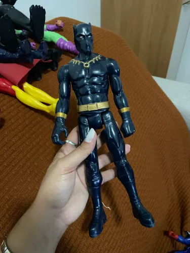 Boneco Marvel Pantera Negra Articulado 30cm