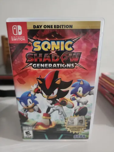 Jogo para Nintendo Switch usado mídia física Sonic X Shadow Generations