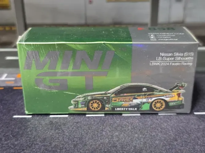 LB-Super Silhouette Nissan Silvia S15 (Fausto) - MiniGT LBWK 2024 Fausto Racing