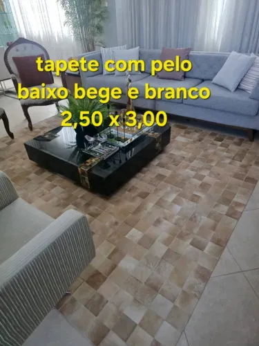Tapete grande para sala