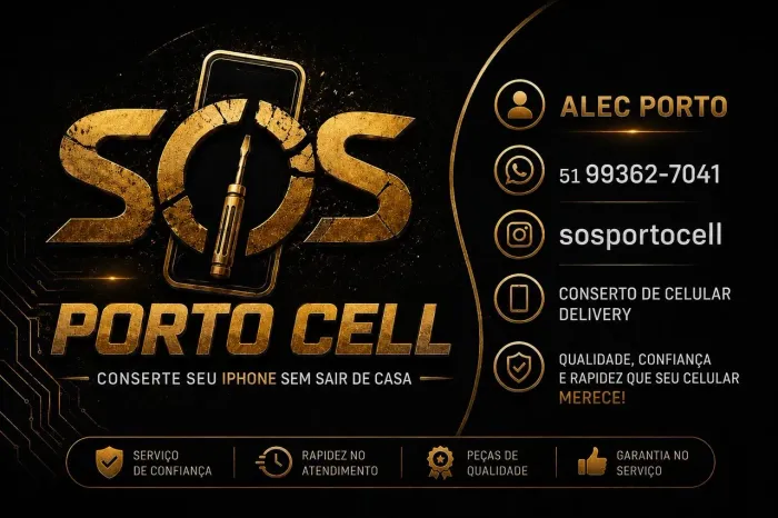 Conserto de celular Delivery 
