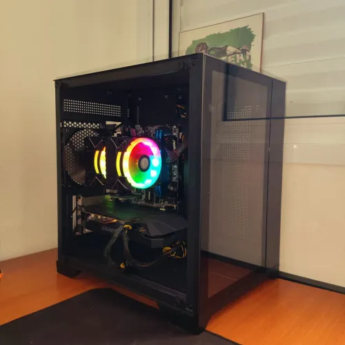 PC Gamer Completo GTX 1660 6GB + i7 + 16GB + SSD + 2TB + Monitor 75Hz e Periféricos
