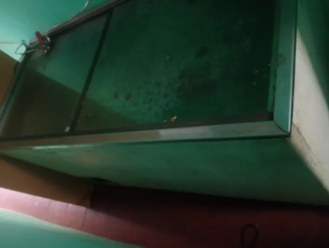 Freezer portas de vidro 