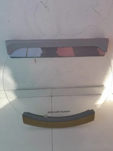 Tampa de vidro máquina Brastemp 11k