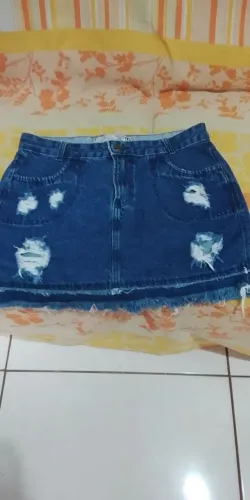 Saia jeans 44 cr$ 25.00