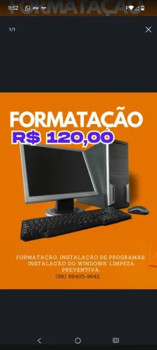Formatação e Instalação do windows 